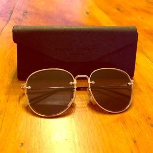 Prive Revaux Gold “The Escobar” Sunglasses